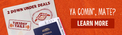 Ya Comin', Mate? LEARN MORE