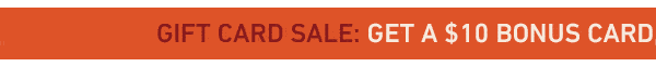Gift Card Sale: Get a $10 Bonus Card When You Buy $50 In Gift Cards. Ends 6/21