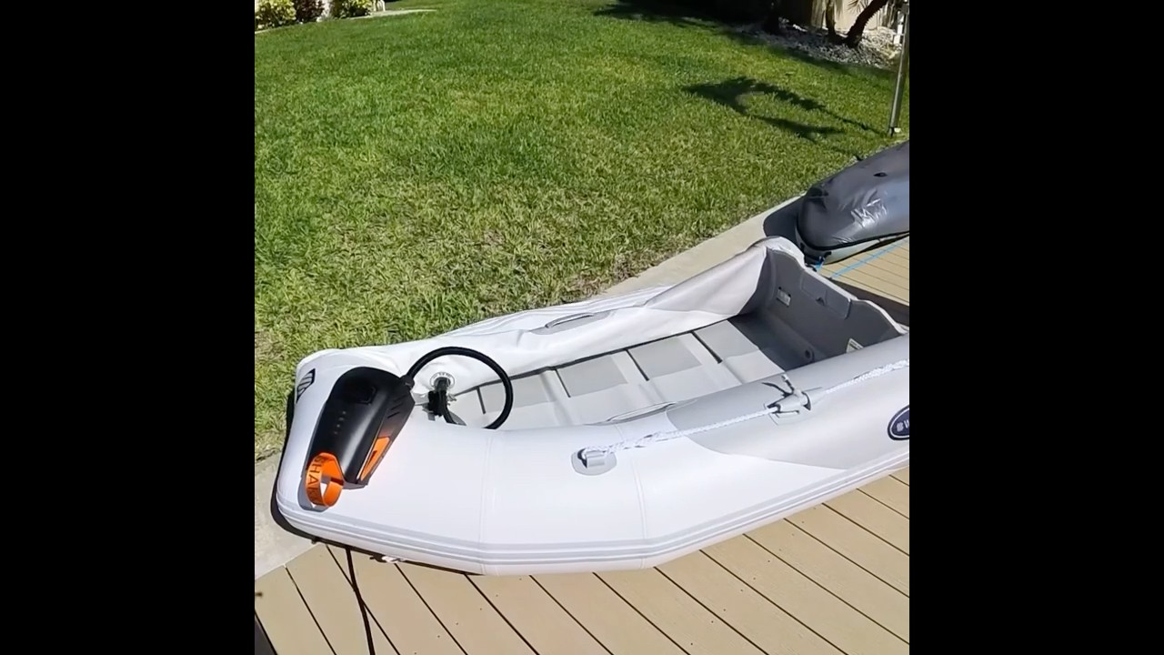 Shark 3 Cordless Air Pump for our Dinghy and Paddle Board!