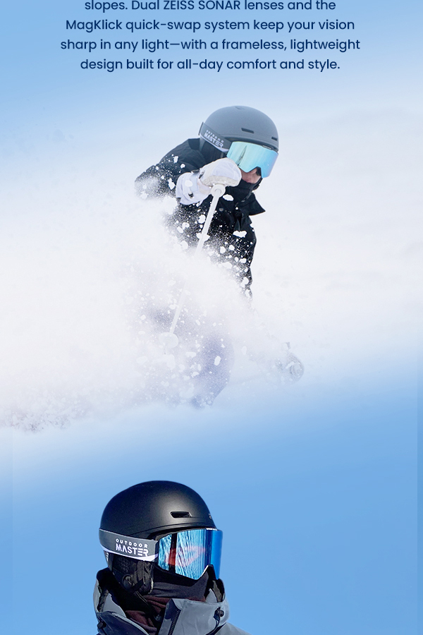 New Drop: FALCON Dual ZEISS Snow Goggles