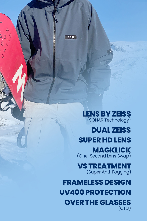 New Drop: FALCON Dual ZEISS Snow Goggles