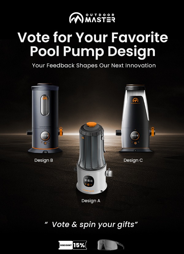 Vote & Win! Help Us Pick the Next OutdoorMaster Pool Pump