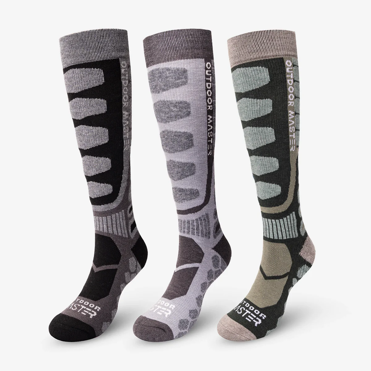 Image of Merino Wool Ski Socks 2/3 Pairs