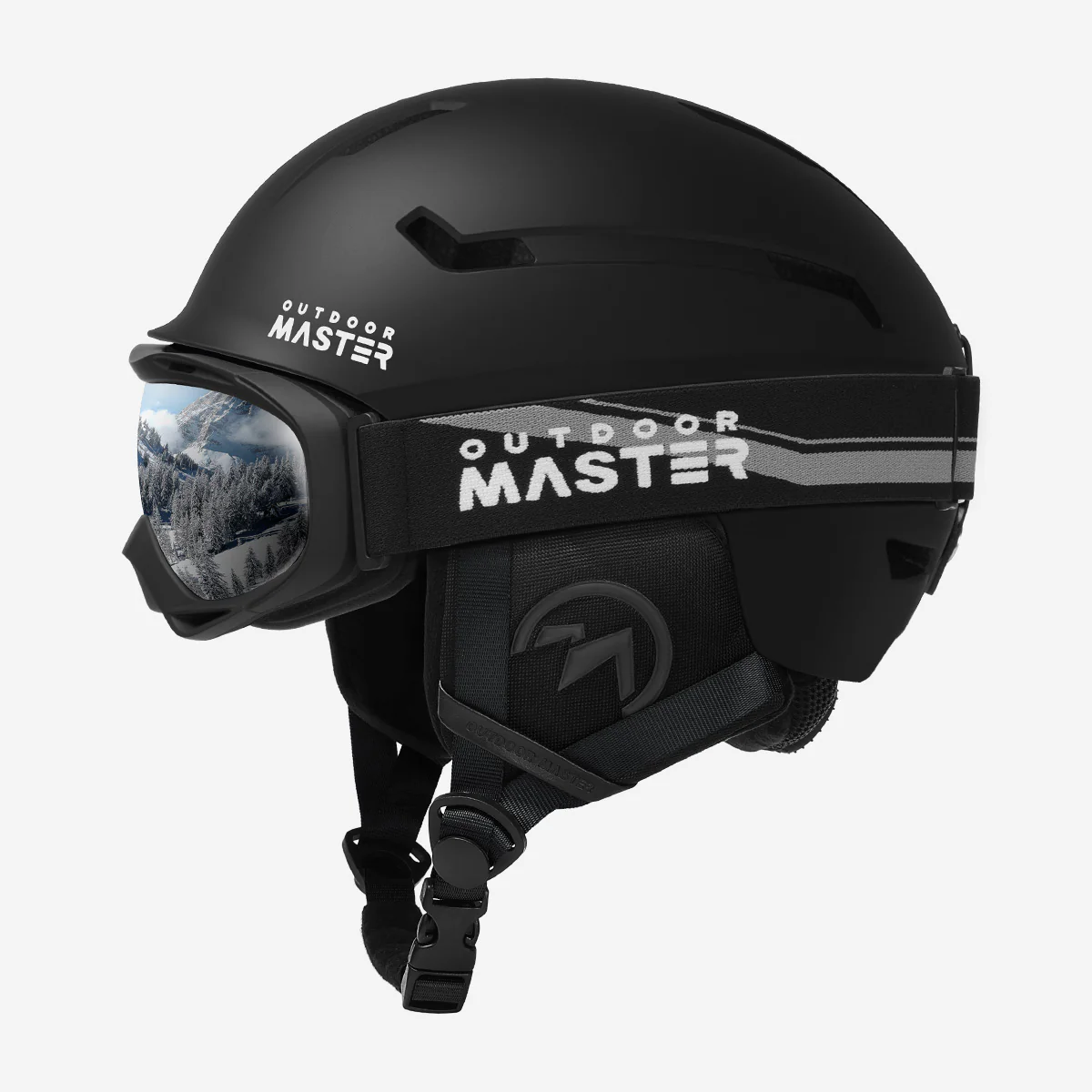 Image of OutdoorMaster DEER Ski Helmet Bundle