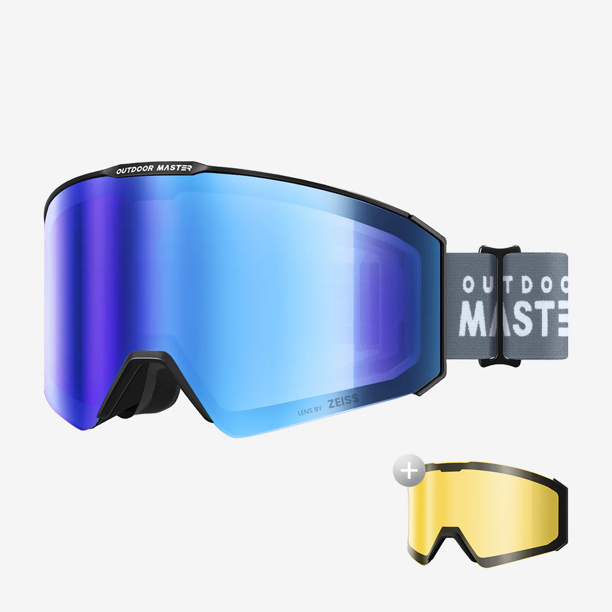 Image of FALCON Cylindrical Zeiss Lens Ski Goggles