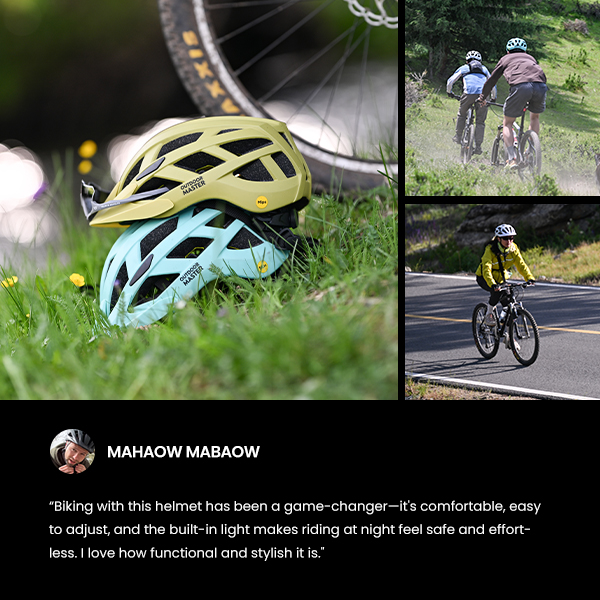 GEM 2 MIPS Bike Helmet with Light