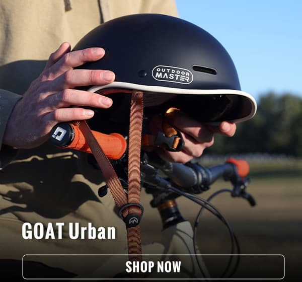 GOAT Urban Skateboard & Road Bike Helmet