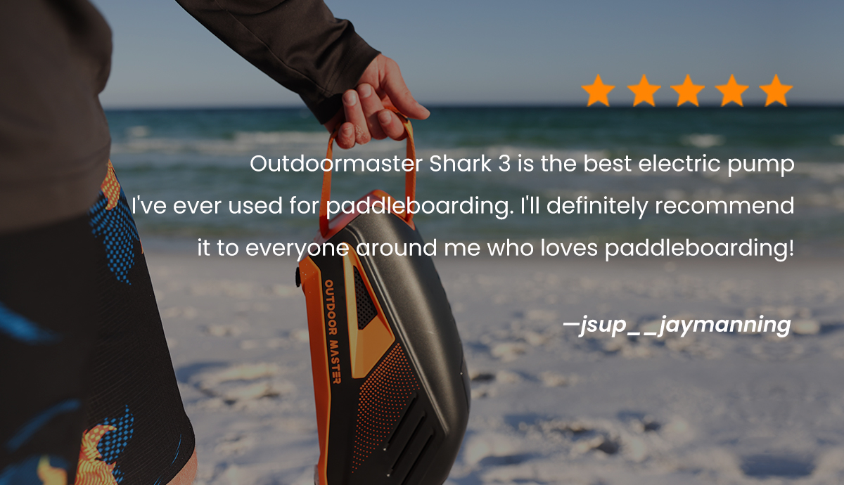 SHARK 3 Rechargeable Electric Sup Pump