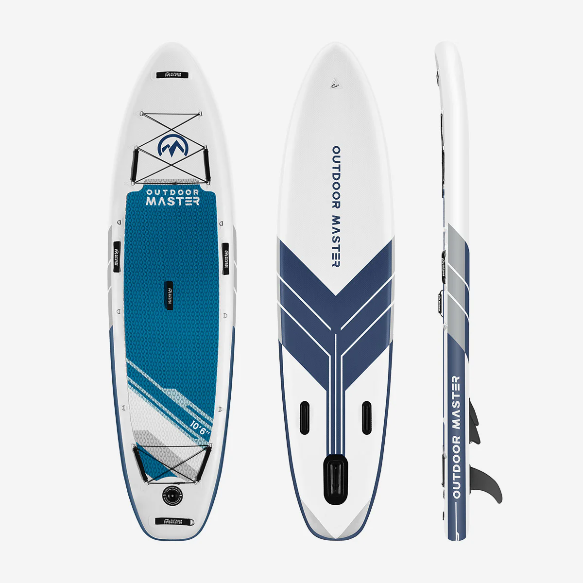 Image of OUTDOORMASTER Inflatable Paddle Board with Paddle - 10'6"-SHIPPING TO US ONLY