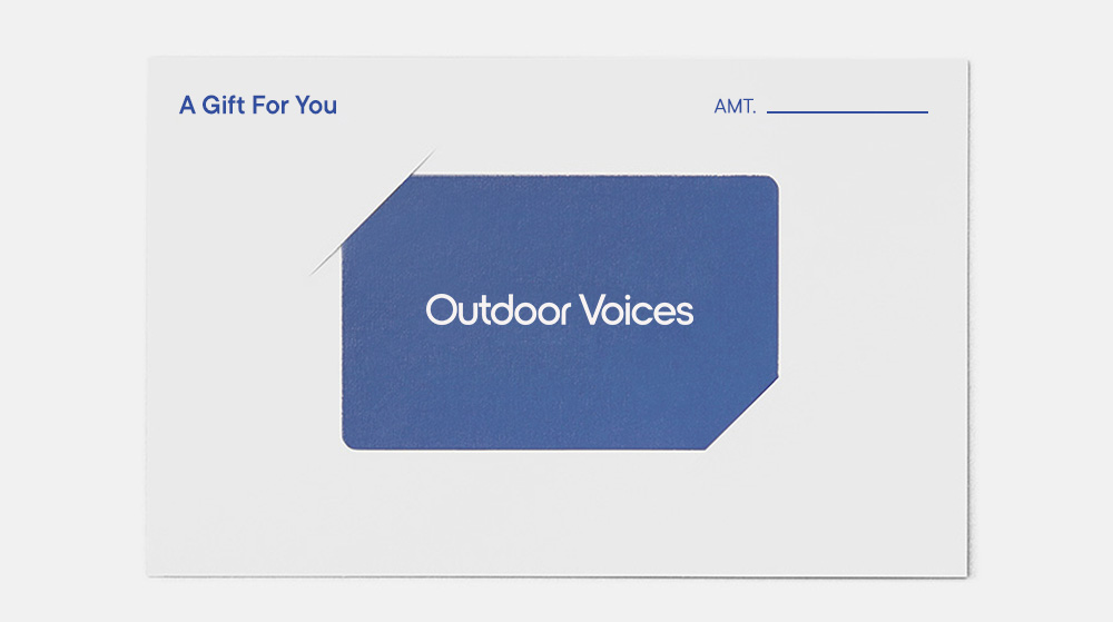 A Gift For You Outdoor Voices