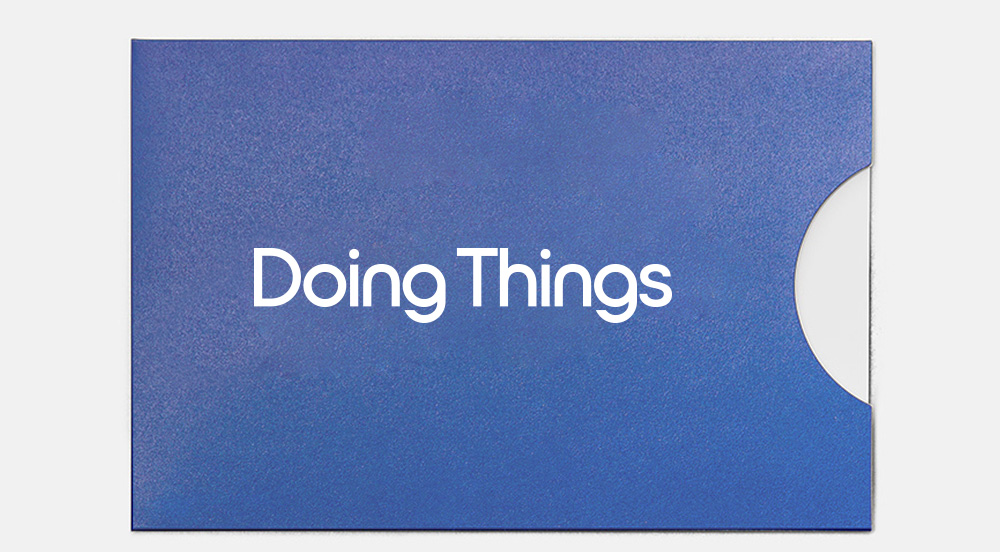 Doing Things