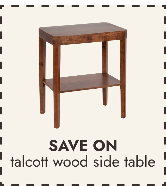 Talcott Wood Side Table