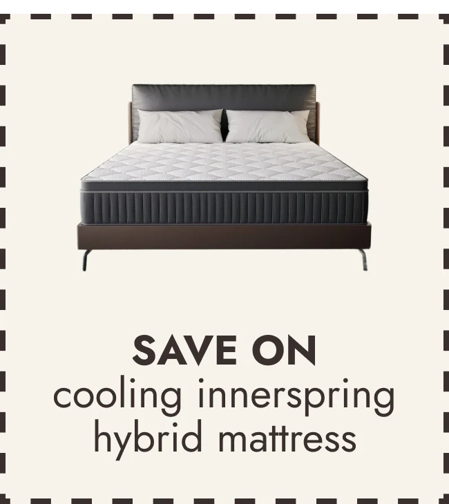 12in. Cooling Innerspring Hybrid Medium Firm mattress
