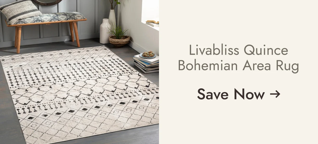 Livabliss Quince Bohemian Area Rug