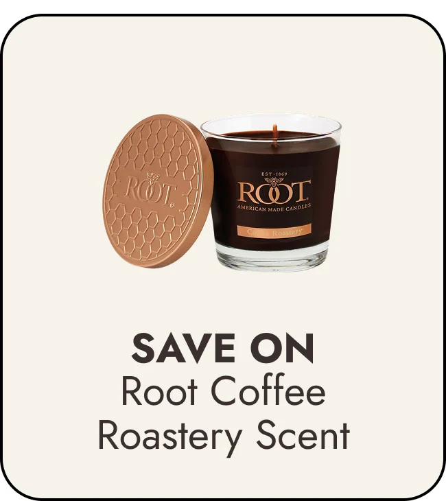ROOT Candles Coffee Roastery Scented 6.3 oz Small Veriglass Jar