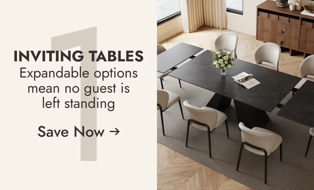 A dining table that fits everyone