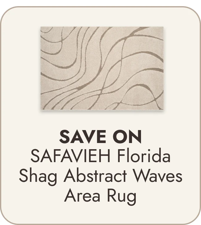 SAFAVIEH Florida Shag Sigtraud Abstract Waves 1.2-inch Thick Rug