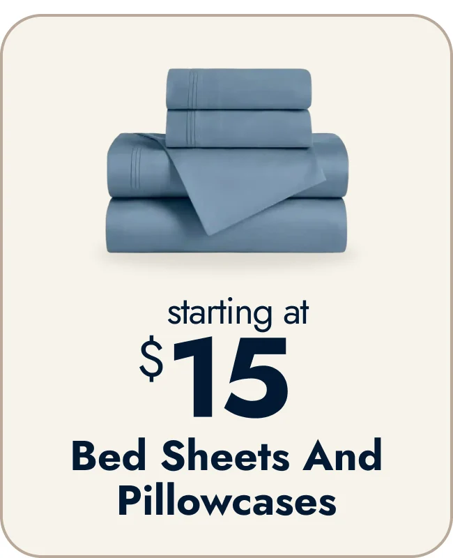 Bed Sheets and Pillowcases