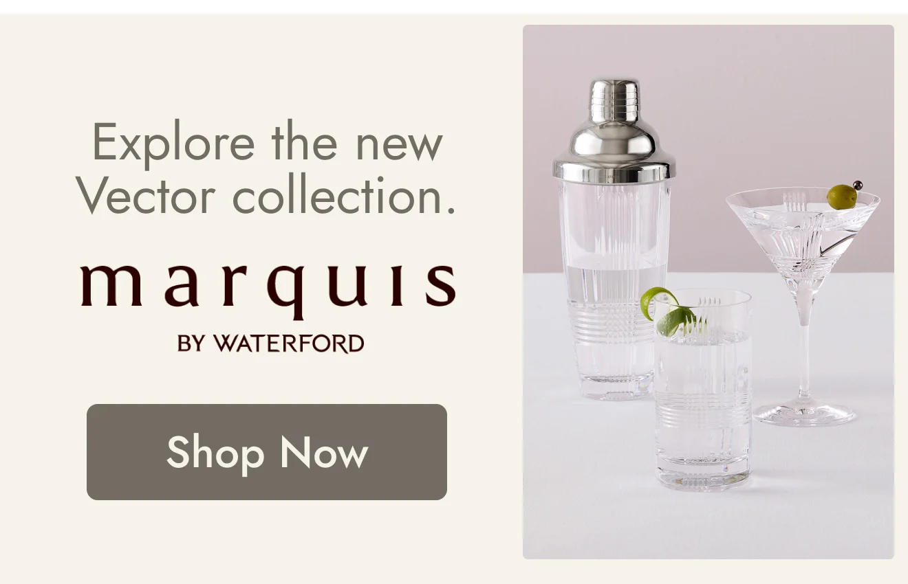 Explore the new Marquis by Waterford Vector collection