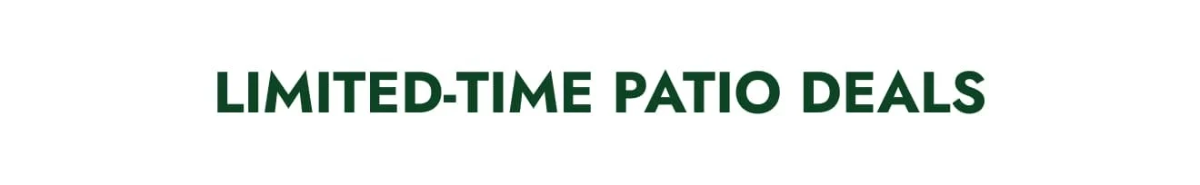 Take 25% off Patio Favorites