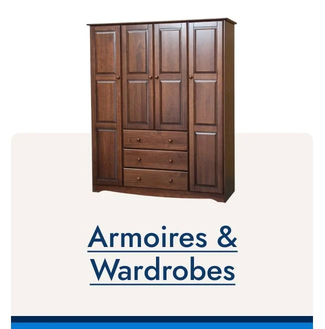 Save on Armoires & Wardrobes