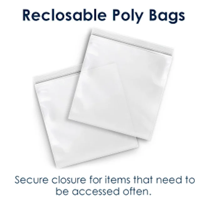 Reclosable Poly Bags