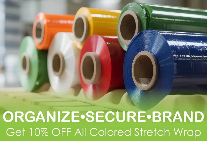 Colored Stretch Wrap