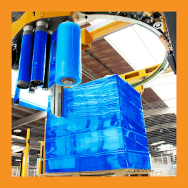 Colored Machine Length Stretch Wrap