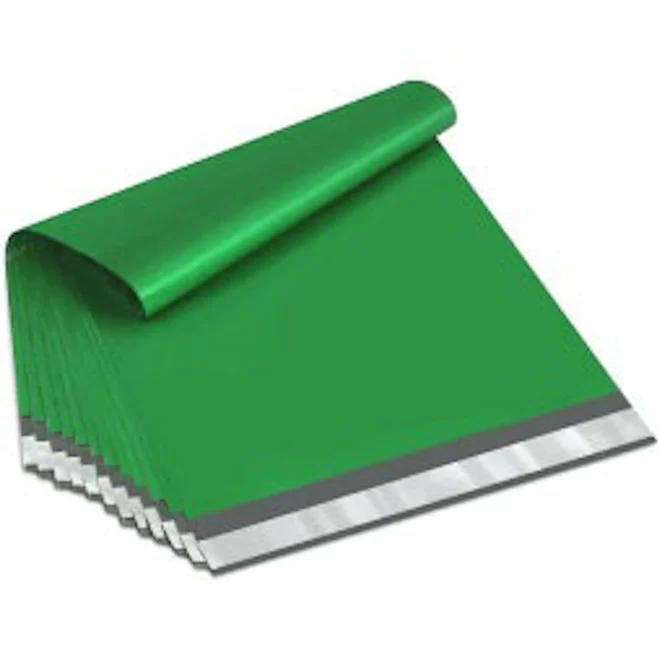 Green Poly Mailers