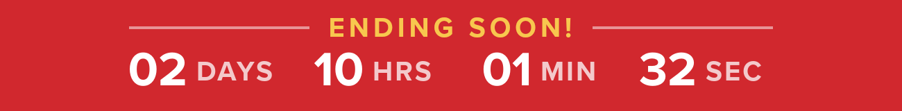 Ending Soon! Countdown Timer