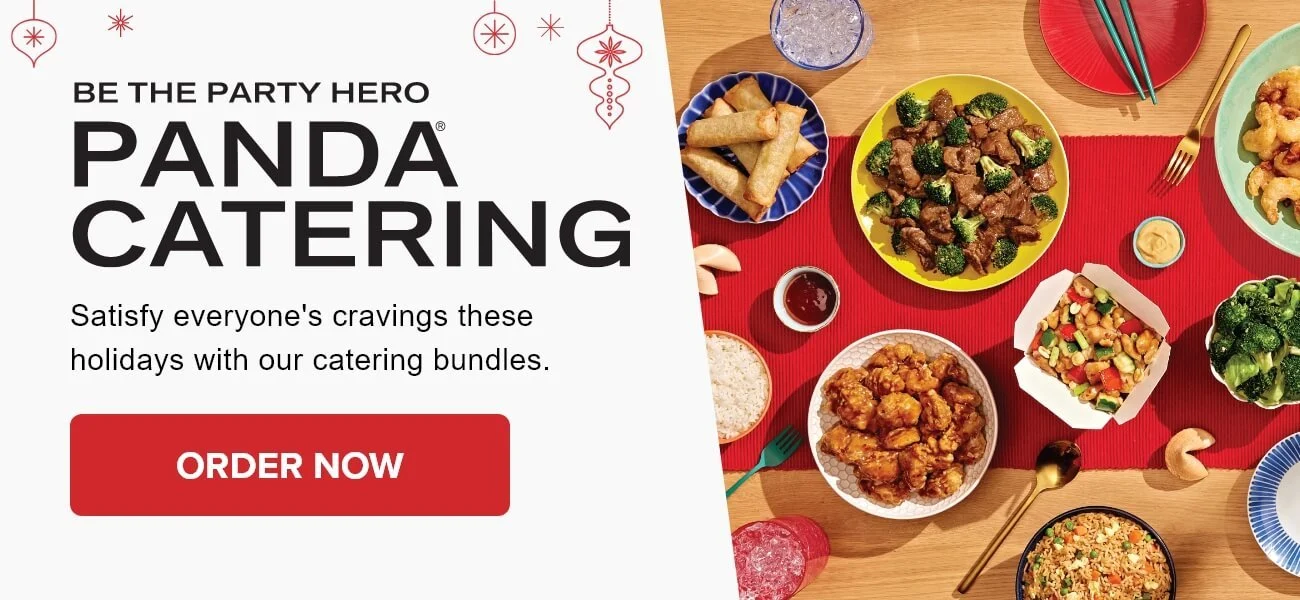 Be The Party Hero - Panda Catering - Satisfy everyone's cravings these holidays with our catering bundles. - Order Now