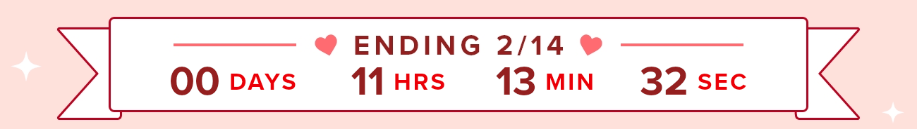 Ending 2/14 - Countdown Timer