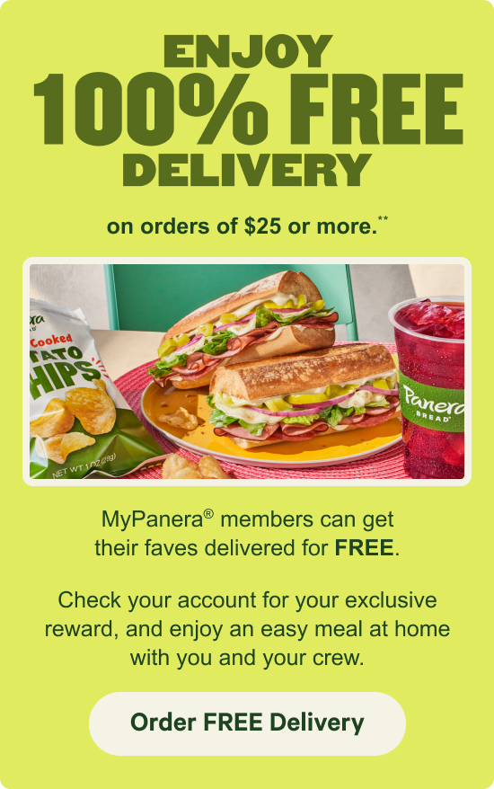 Enjoy 100% free delivery on orders of $25 or more**