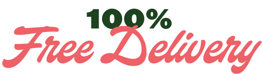 100% Free Delivery