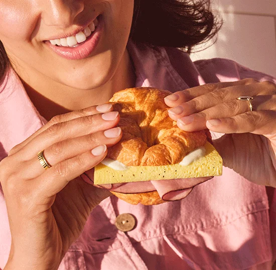 New! Ham Croissant Benny