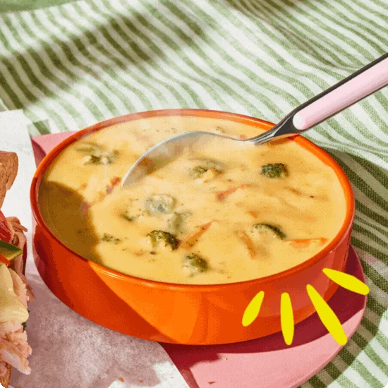 Broccoli cheddar soup