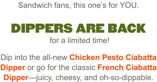 Dippers Are Back