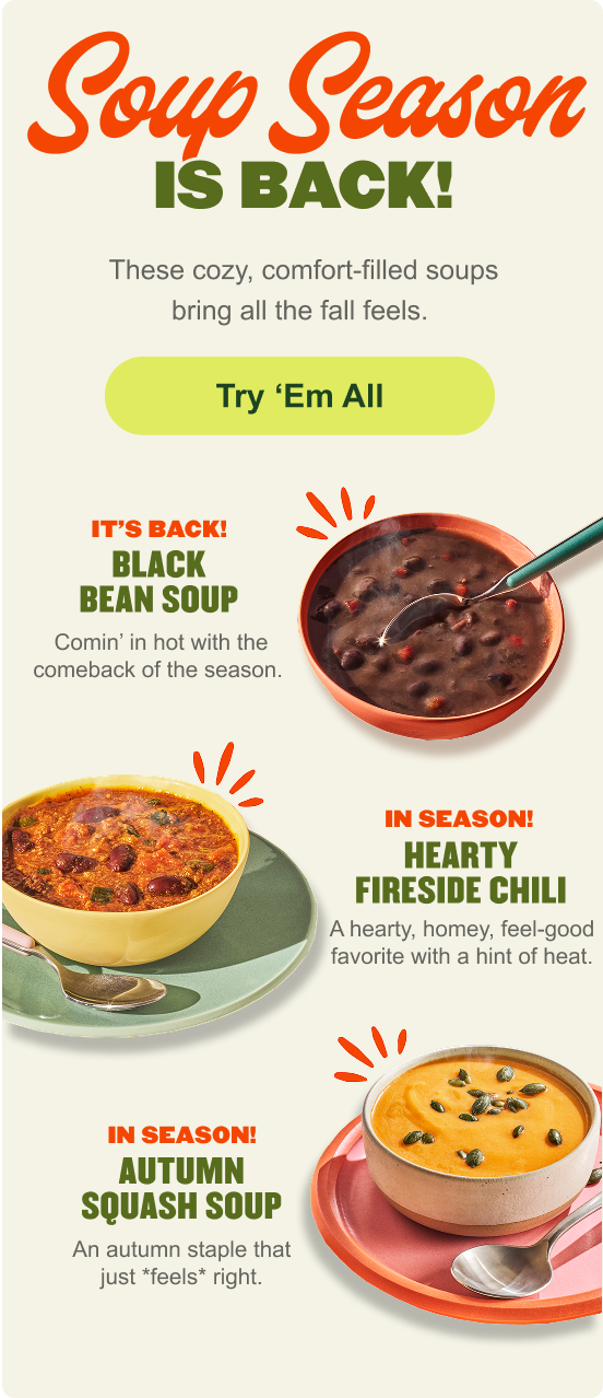 Soup season is back!