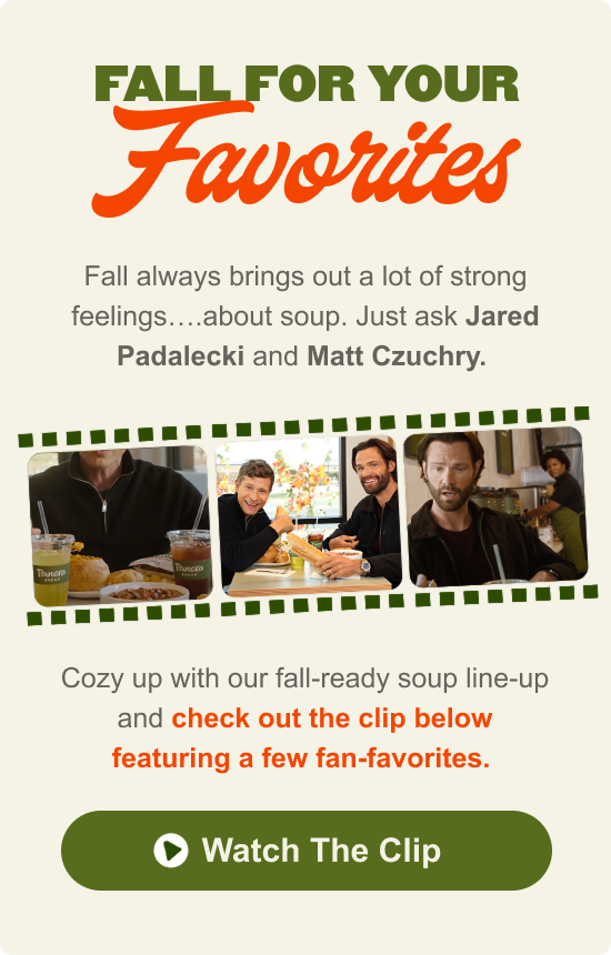 Fall for your favorites
