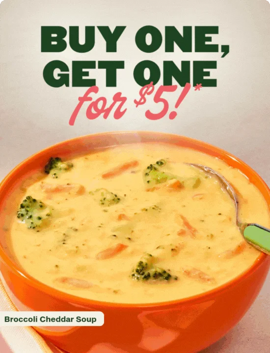 Buy one, get one for $5!*
