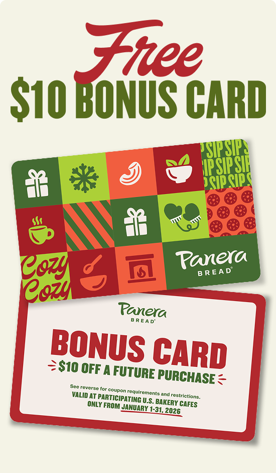Free $10 Bonus Card