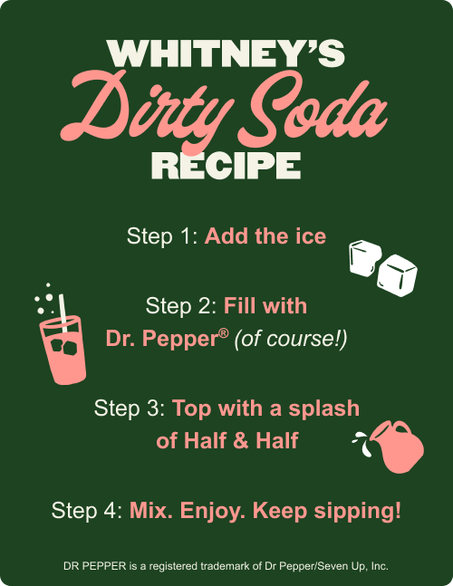 Whitney's Dirty Soda Recipe