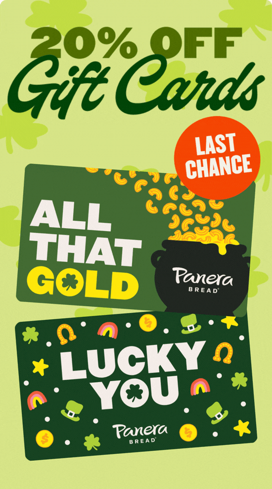 20% Off Gift cards Last Chance