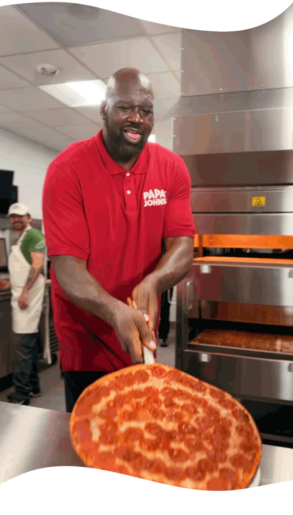 Shaq-a-Roni Pizza