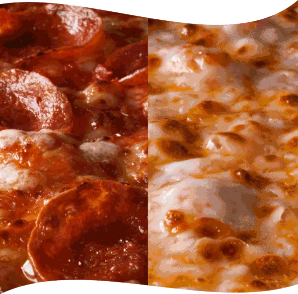 2 Large 1 Topping Pizzas
