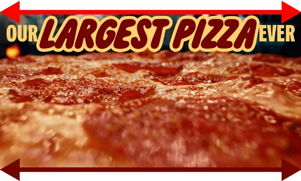 Our Largest Pizza Ever