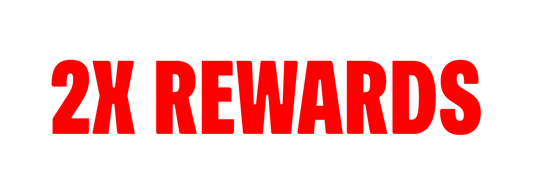 Order a side or dessert to earn 2x rewards