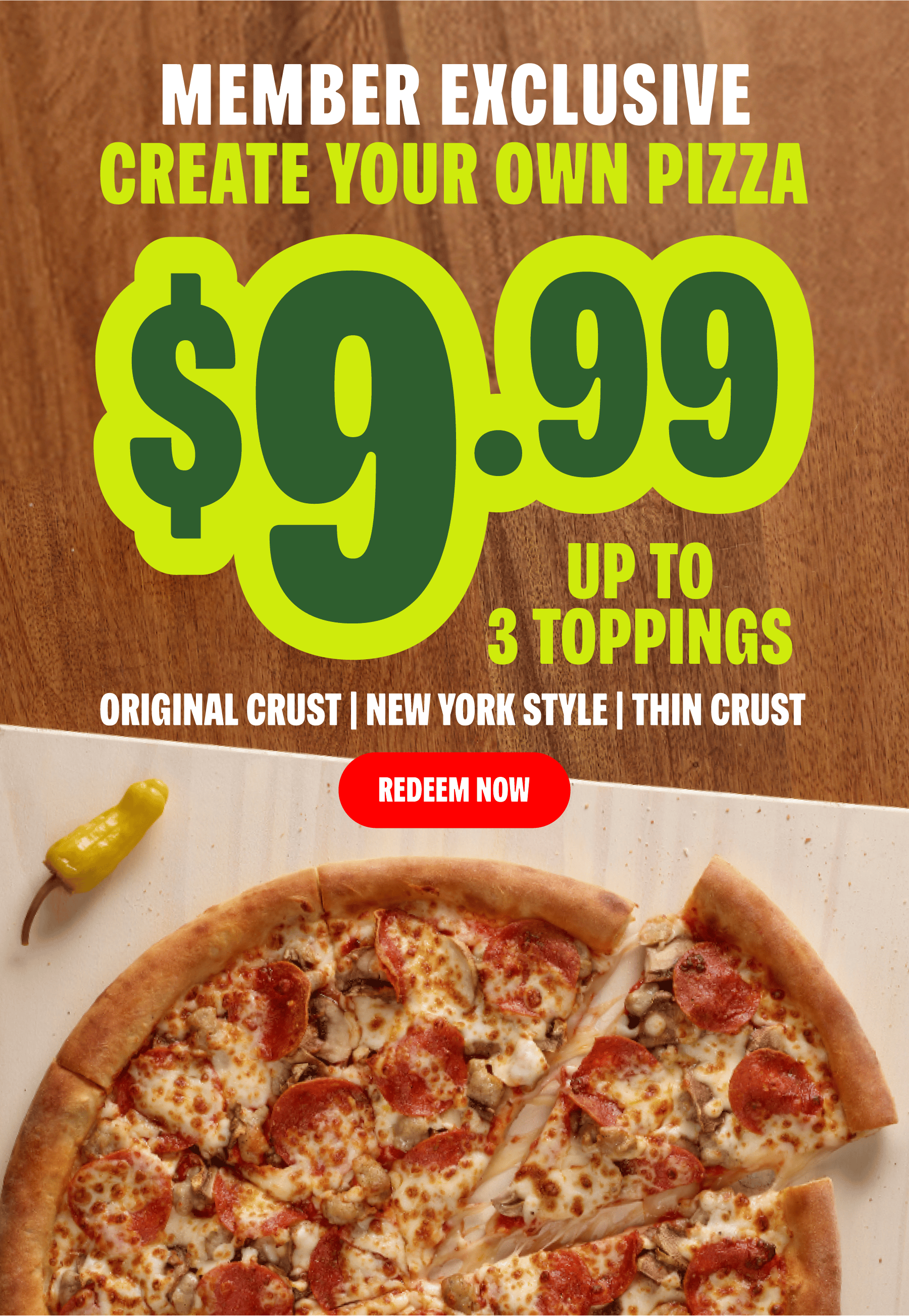 New Pan Pizza- Order Now