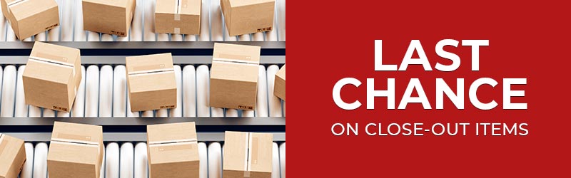 Shop Close-Out Items