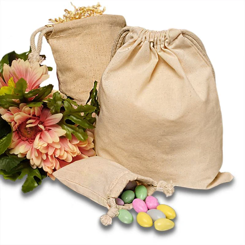 Cotton Muslin Pouch